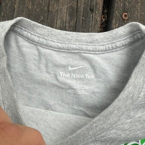 Grey Nike Graphic Longsleeve Shirt - Picture 8 of 8